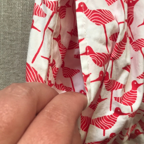 Kate Spade Sandpiper Print Skirt w/ Pockets 14Y - Picture 4 of 8